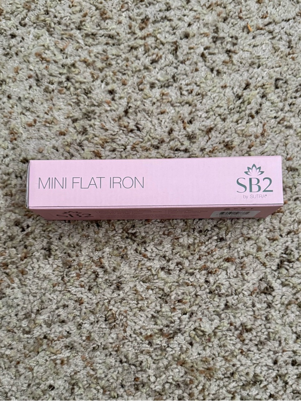 Sutra Beauty Mini Flat Hair Iron - SB2 (Pink)